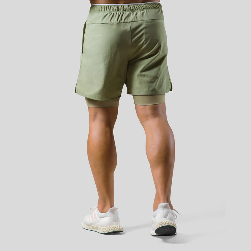 Men’s Summer Sports & Beach Shorts – Quick-Dry Polyester, Moisture-Wicking, Fitness & Running Wear - Daily Goods