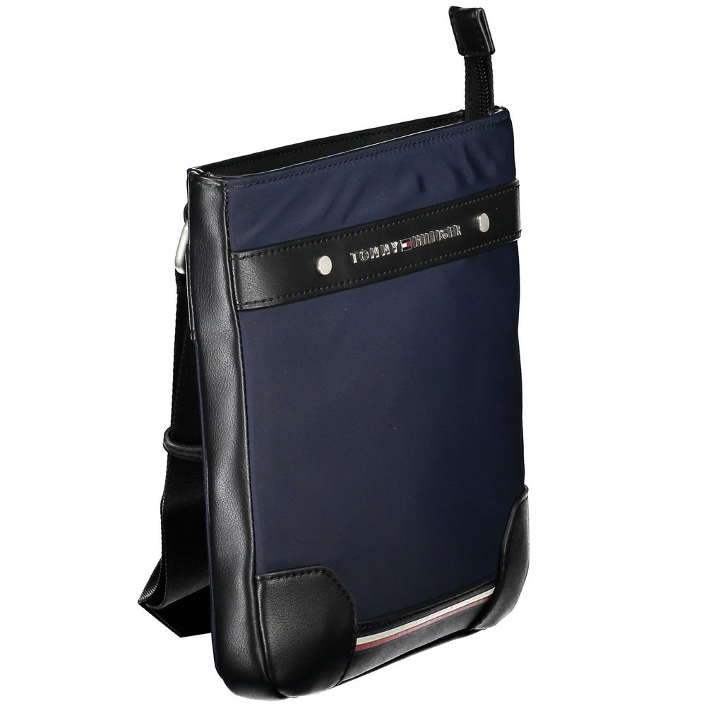 Blue Polyester Men Shoulder Bag - Daily Goods
