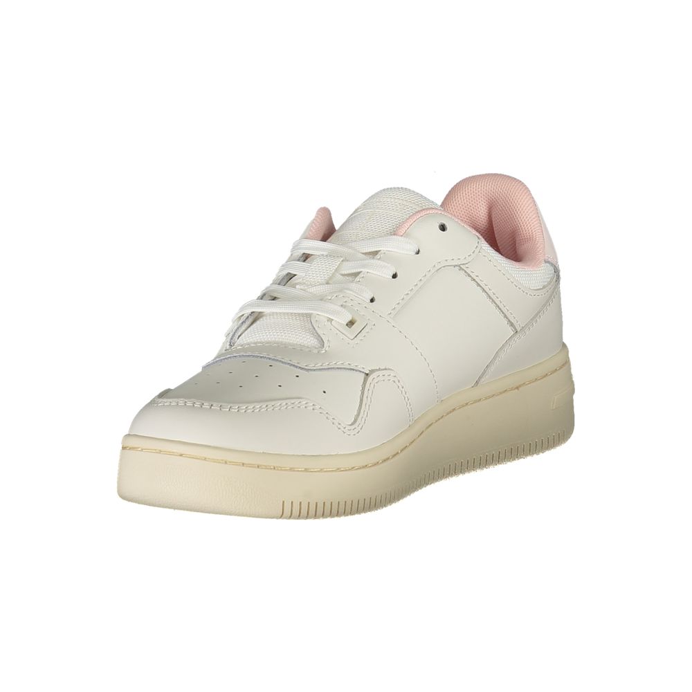 White Leather Women Sneaker - Daily Goods