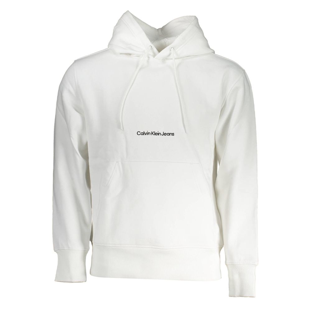 White Cotton Men Sweater - Daily Goods