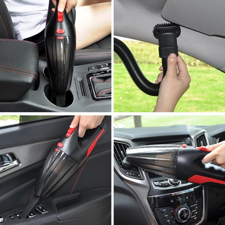 Car Vacuum Cleaner โ High Suction, Wet & Dry, Multiple Filtration - Daily Goods