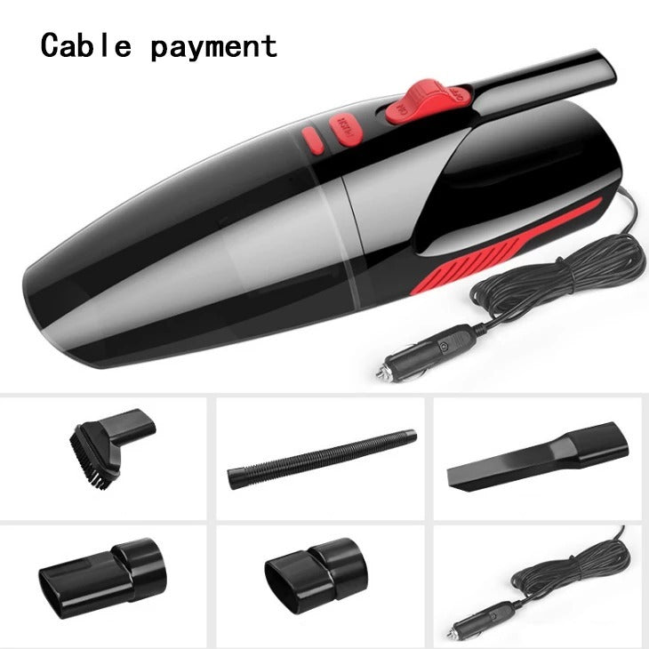 Car Vacuum Cleaner โ High Suction, Wet & Dry, Multiple Filtration - Daily Goods