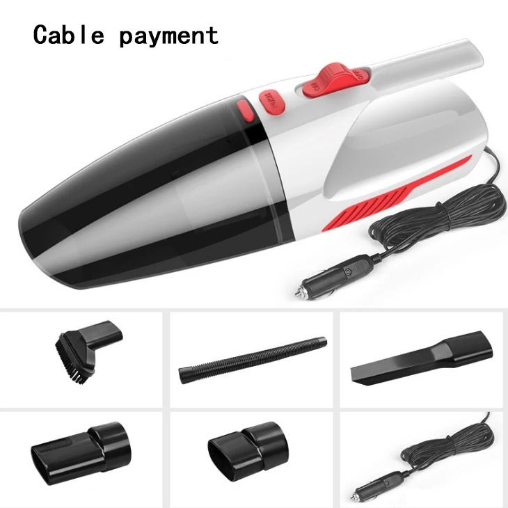 Car Vacuum Cleaner โ High Suction, Wet & Dry, Multiple Filtration - Daily Goods