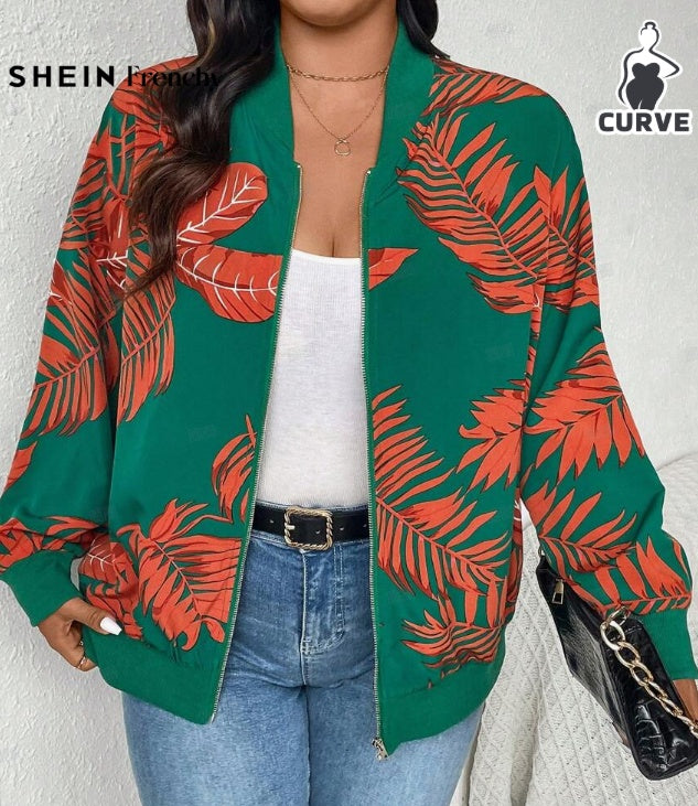 Minimally Casual Printed Women's Jacket - Daily Goods