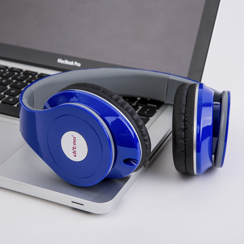 Wired Over-Ear Headphones with Microphone, 3.5mm Plug, Heavy Bass Stereo Sound – Compatible with iOS & Windows - Daily Goods
