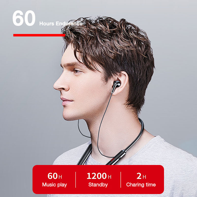 Wireless Bluetooth Headphones, 60H Playtime, 5.0+EDR, Hi-Fi Stereo Headset with Mic - Daily Goods