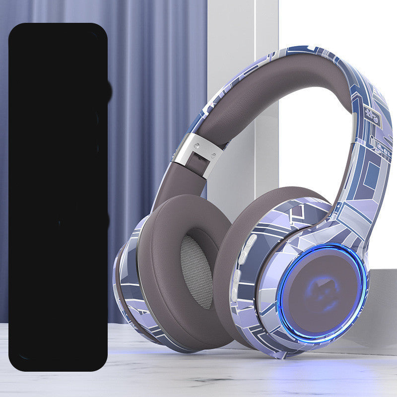 Wireless Bluetooth Headphones with Mic, 1800mAh Battery, 15m Range & Card Playback – Stereo Headset - Daily Goods