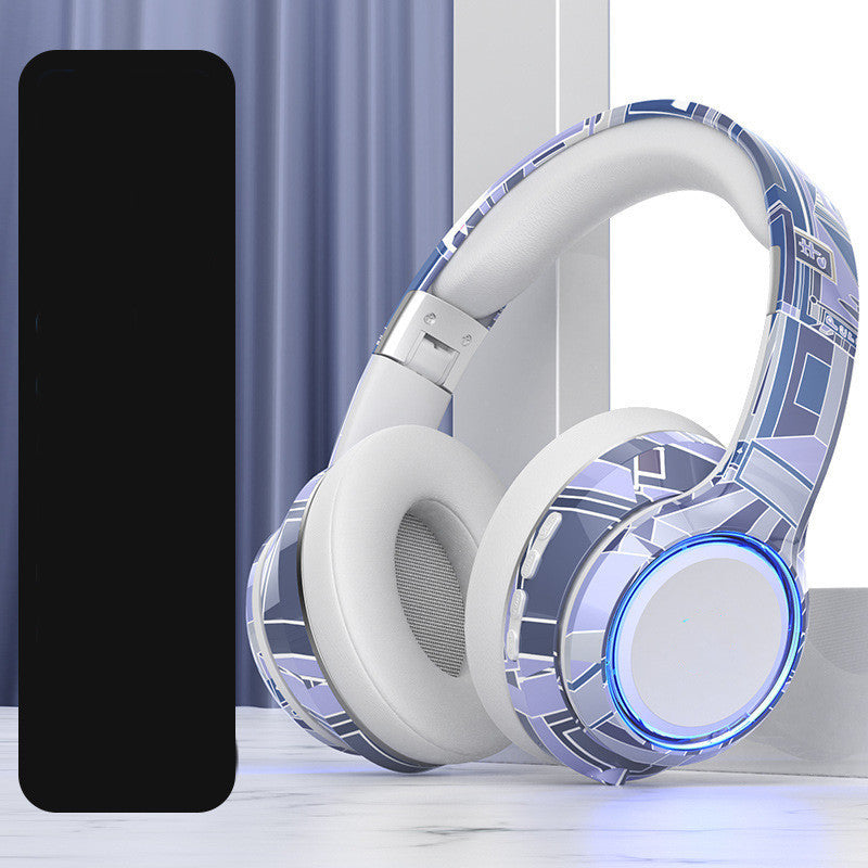 Wireless Bluetooth Headphones with Mic, 1800mAh Battery, 15m Range & Card Playback – Stereo Headset - Daily Goods
