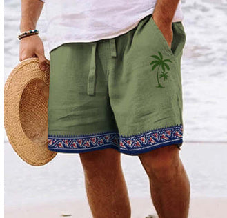Men’s Loose-Fit Cotton Summer Shorts – Casual Lightweight Shorts, Multiple Colors - Daily Goods