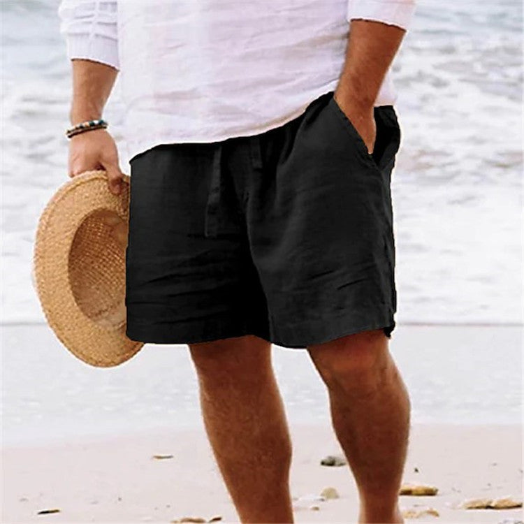 Men’s Loose-Fit Cotton Summer Shorts – Casual Lightweight Shorts, Multiple Colors - Daily Goods