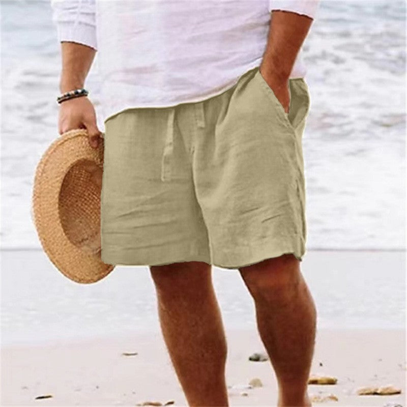 Men’s Loose-Fit Cotton Summer Shorts – Casual Lightweight Shorts, Multiple Colors - Daily Goods