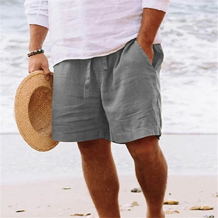 Men’s Loose-Fit Cotton Summer Shorts – Casual Lightweight Shorts, Multiple Colors - Daily Goods