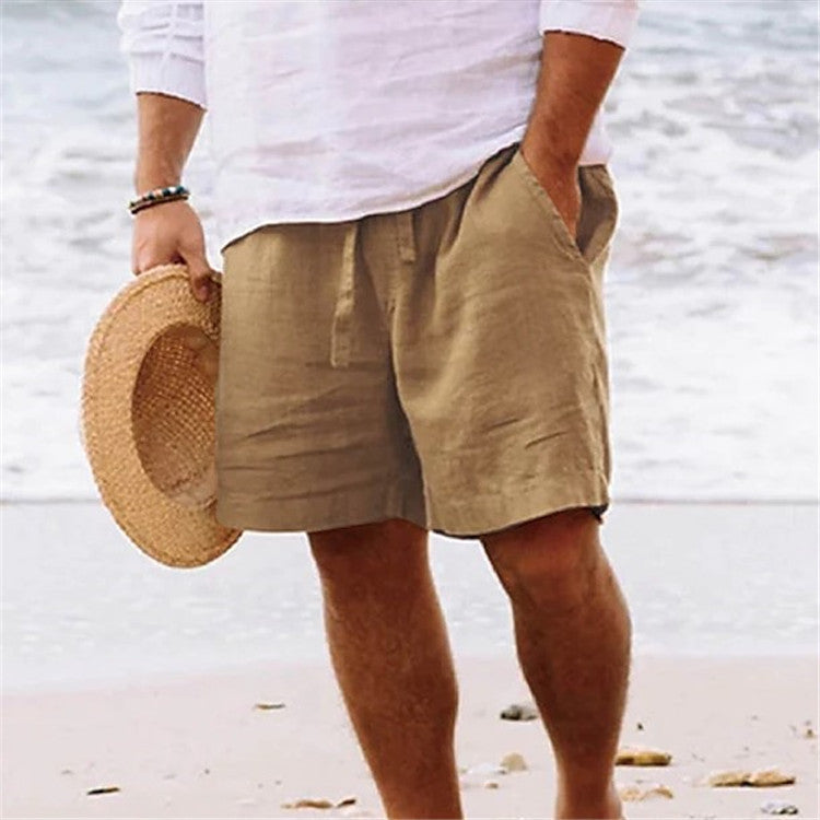 Men’s Loose-Fit Cotton Summer Shorts – Casual Lightweight Shorts, Multiple Colors - Daily Goods
