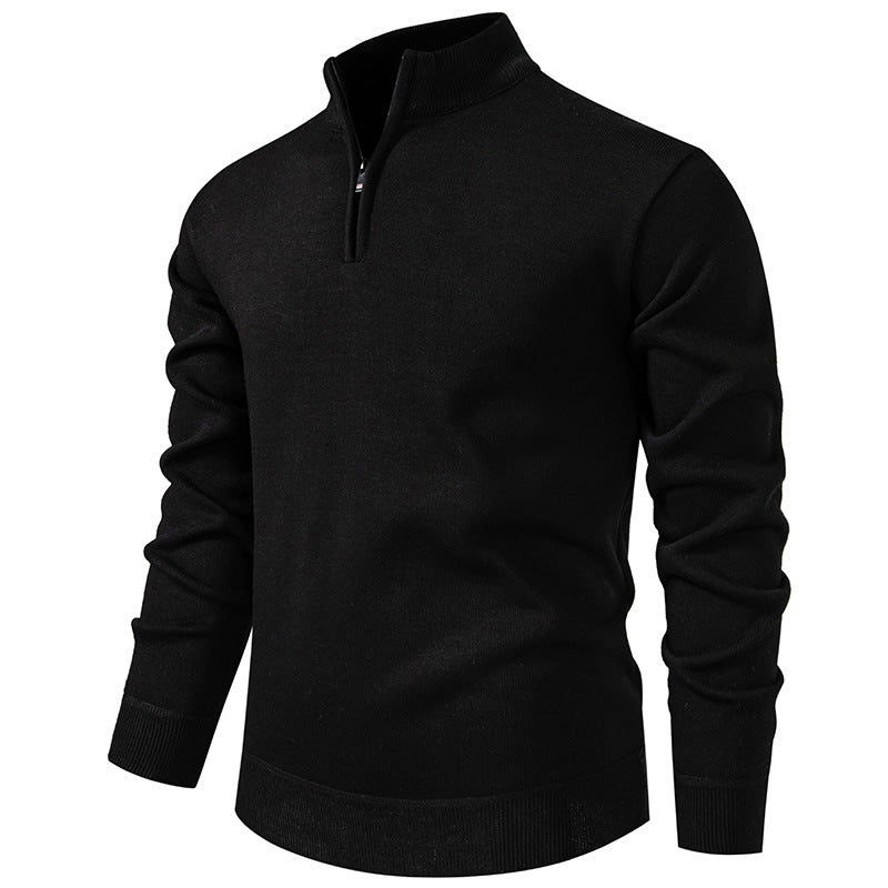 Men’s Slim-Fit Polyester Cardigan – Long Sleeve Casual Top, Multiple Colors, Lightweight - Daily Goods