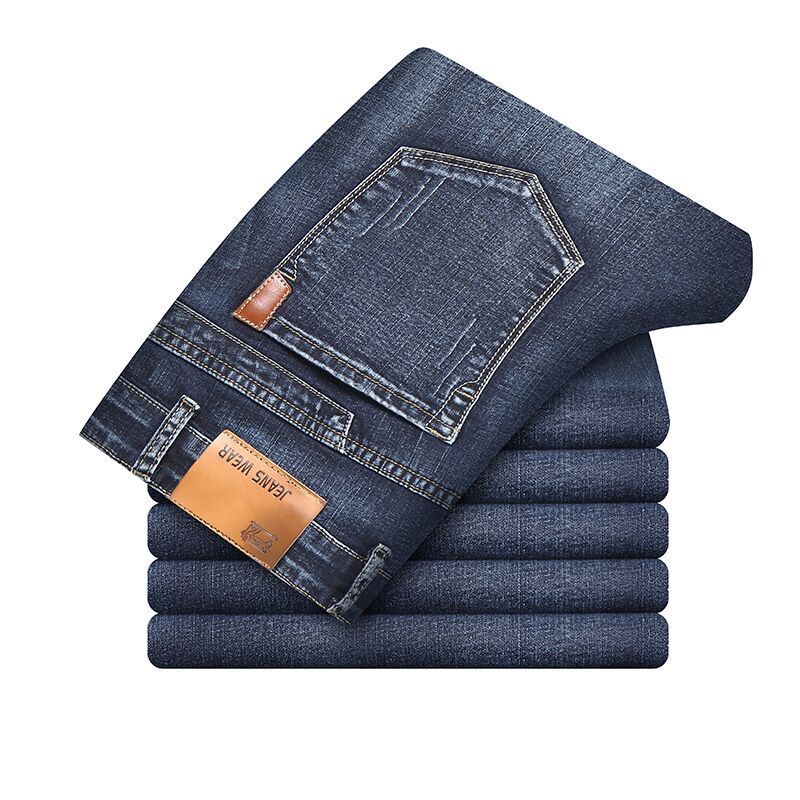 Men’s Denim Cargo Jeans – 100% Cotton Casual Pants for Leisure Wear - Daily Goods