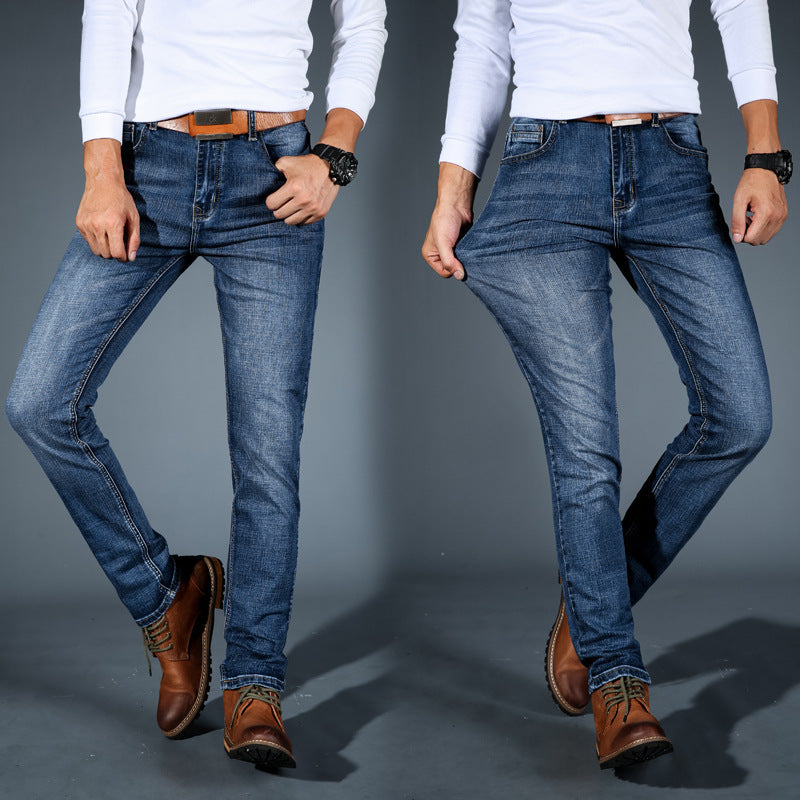 Men’s Denim Cargo Jeans – 100% Cotton Casual Pants for Leisure Wear - Daily Goods
