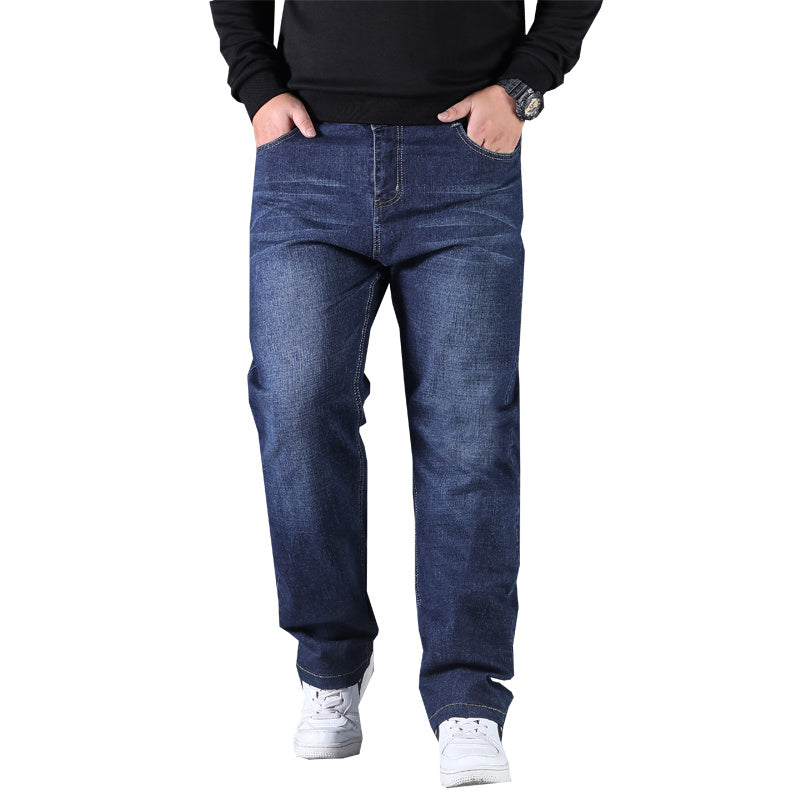 Men’s Fashion Minimalist Solid Color Pants – Cotton & Polyester Blend Casual Trousers - Daily Goods