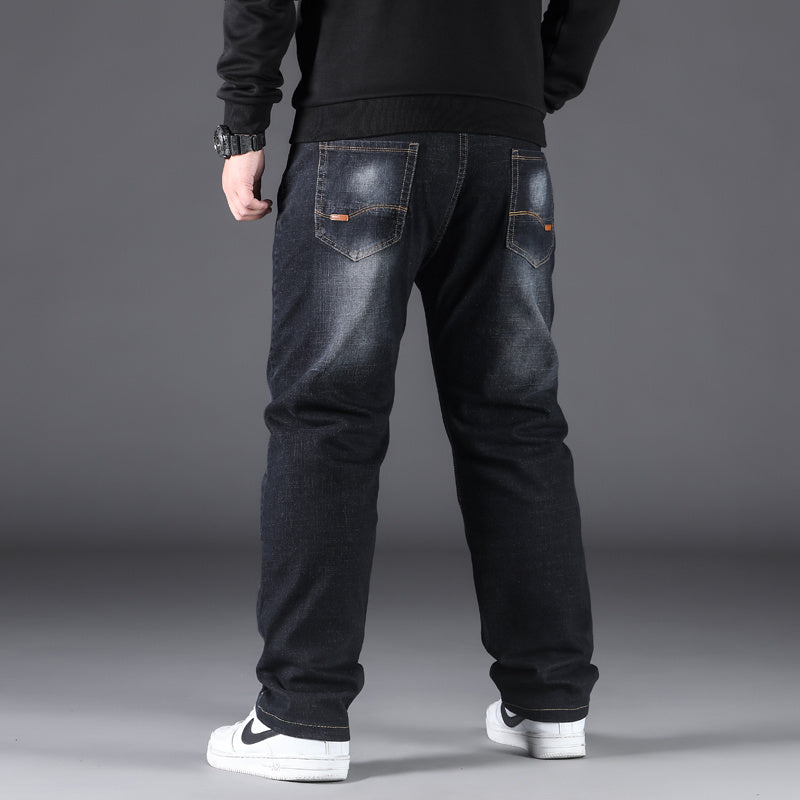Men’s Fashion Minimalist Solid Color Pants – Cotton & Polyester Blend Casual Trousers - Daily Goods