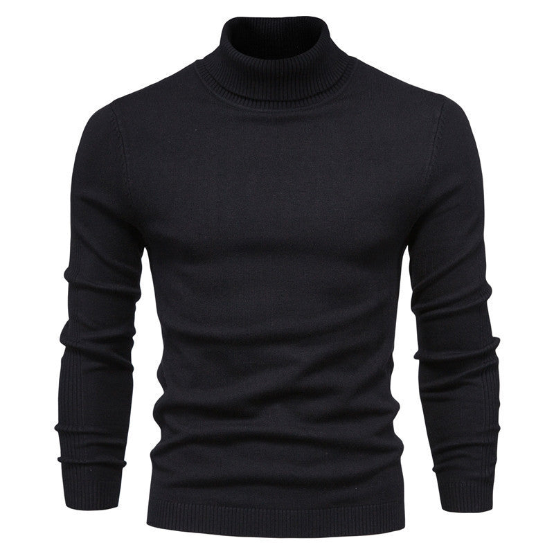 Men’s Long Sleeve Casual Top – Polyester Blend Loose Fit Pullover in Multiple Colors - Daily Goods