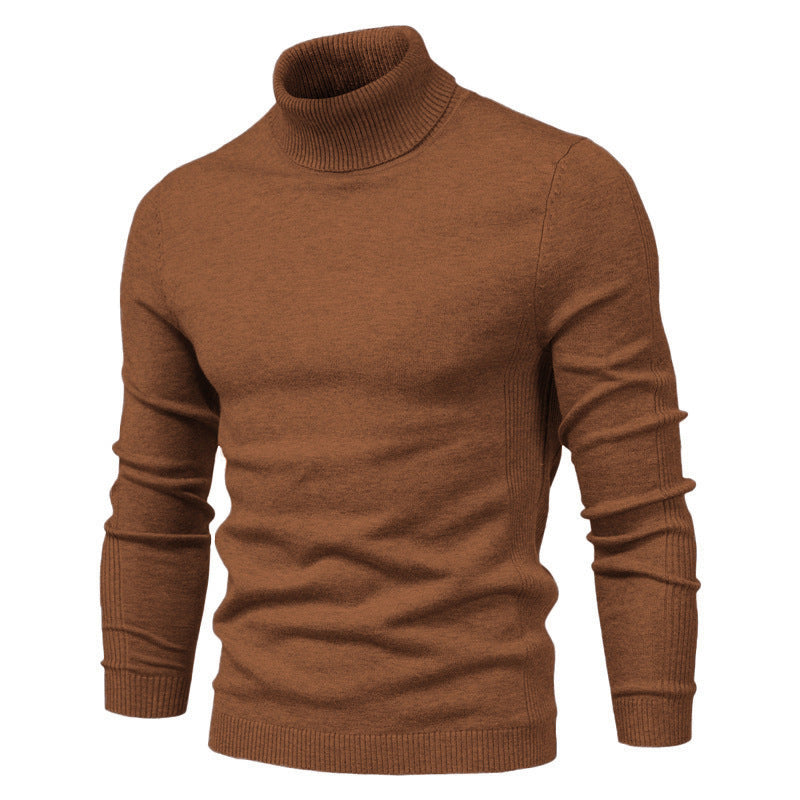 Men’s Long Sleeve Casual Top – Polyester Blend Loose Fit Pullover in Multiple Colors - Daily Goods