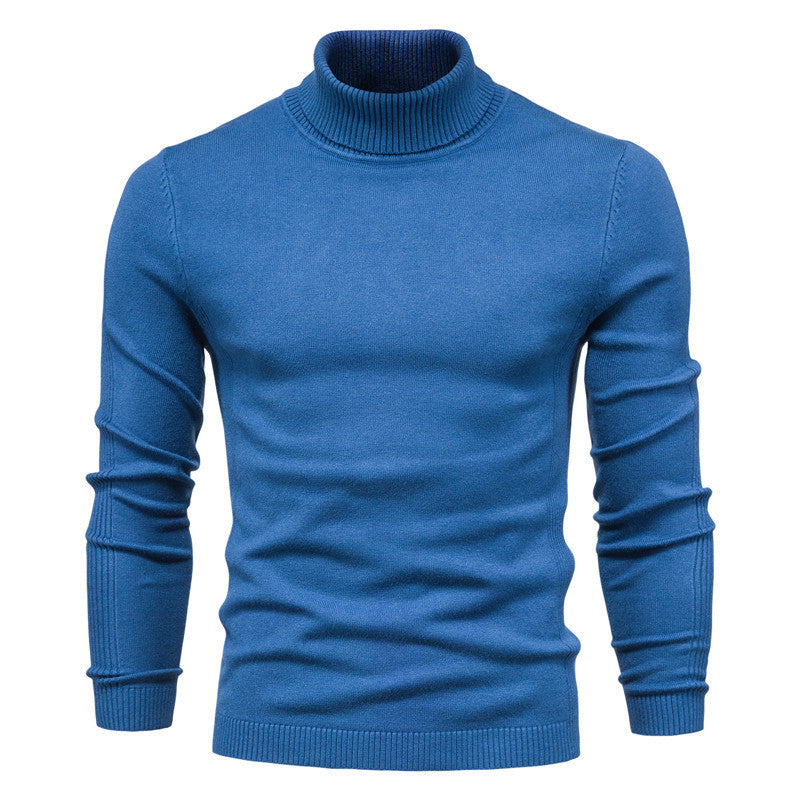 Men’s Long Sleeve Casual Top – Polyester Blend Loose Fit Pullover in Multiple Colors - Daily Goods