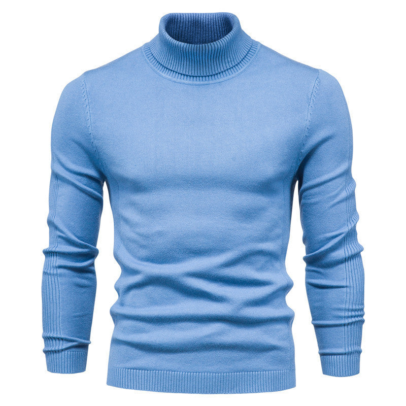Men’s Long Sleeve Casual Top – Polyester Blend Loose Fit Pullover in Multiple Colors - Daily Goods