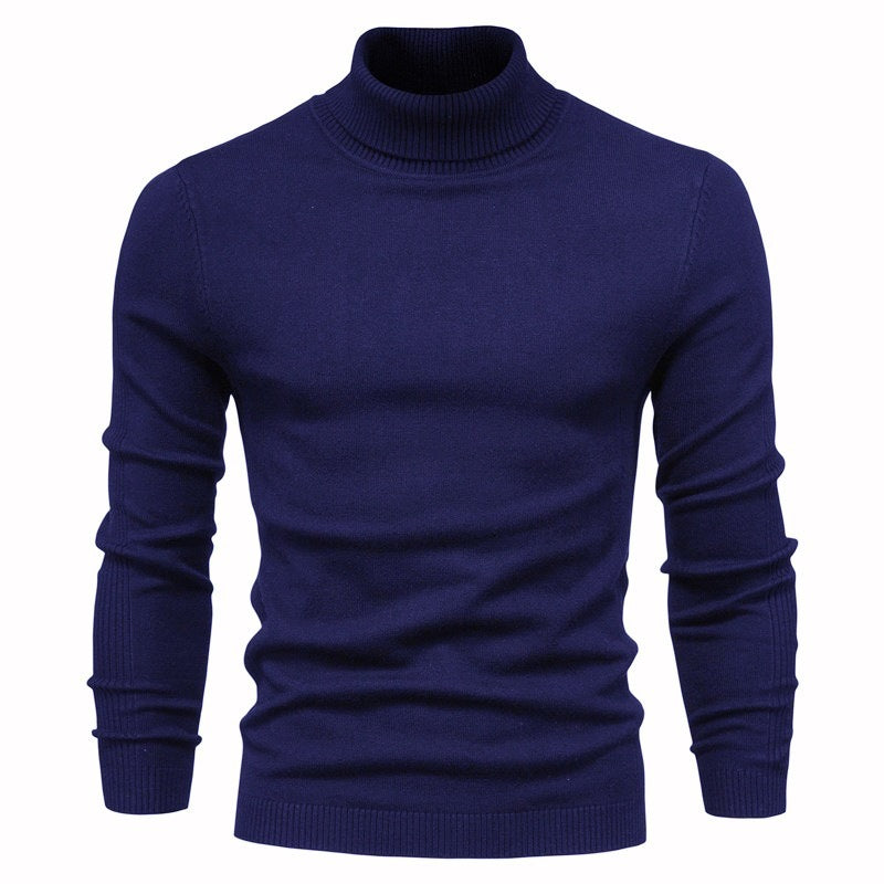 Men’s Long Sleeve Casual Top – Polyester Blend Loose Fit Pullover in Multiple Colors - Daily Goods