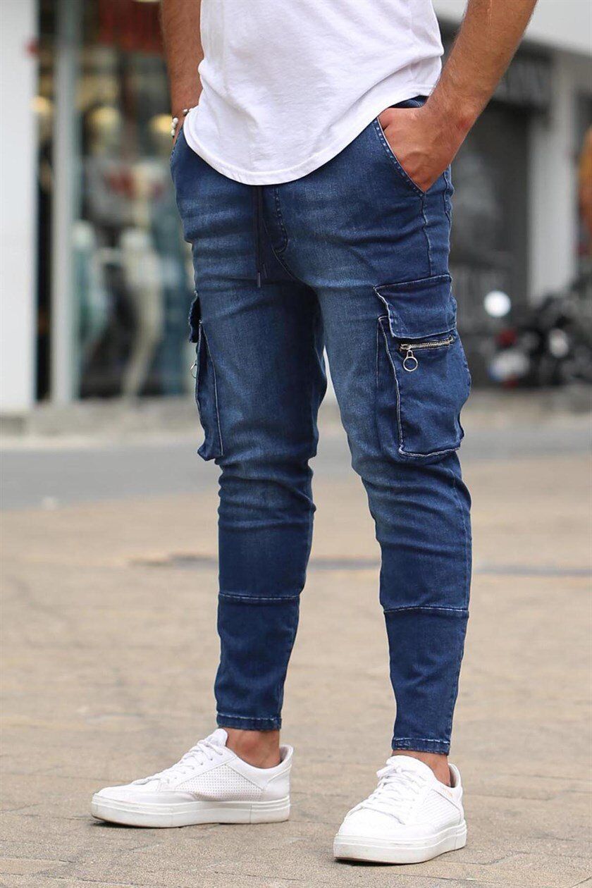 Teen Men’s Pencil Pants – European & American Style Straight Cotton Trousers with High Elasticity - Daily Goods