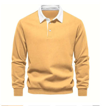 Men’s Cotton-Blend Thread Belt Sweater – Youth Casual Pullover, Multiple Colors - Daily Goods
