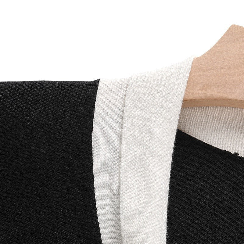 French Style Artistic Simple Professional Style Long Sleeve Tie Top - Daily Goods