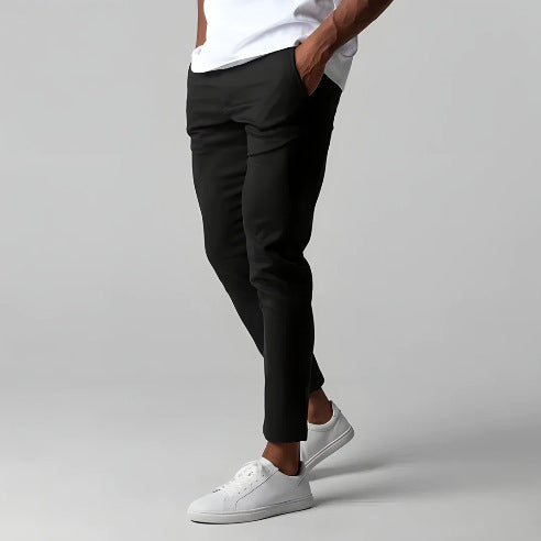 Men’s Tight-Fit Polyester Trousers – High-Temperature - Daily Goods