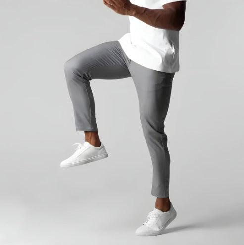 Men’s Tight-Fit Polyester Trousers – High-Temperature - Daily Goods