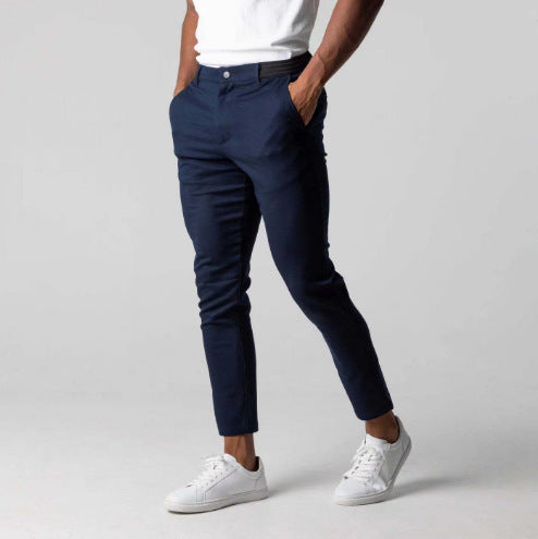 Men’s Tight-Fit Polyester Trousers – High-Temperature - Daily Goods