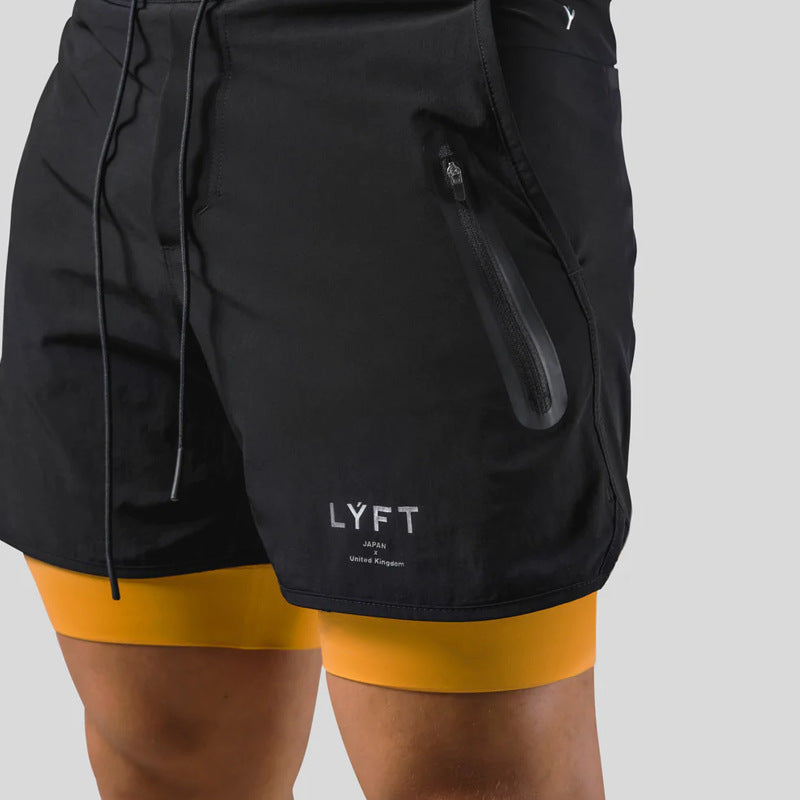 Men’s Summer Sports & Beach Shorts – Quick-Dry Polyester, Moisture-Wicking, Fitness & Running Wear - Daily Goods
