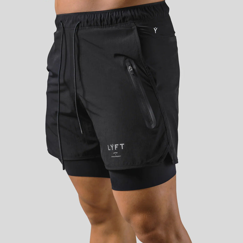 Men’s Summer Sports & Beach Shorts – Quick-Dry Polyester, Moisture-Wicking, Fitness & Running Wear - Daily Goods