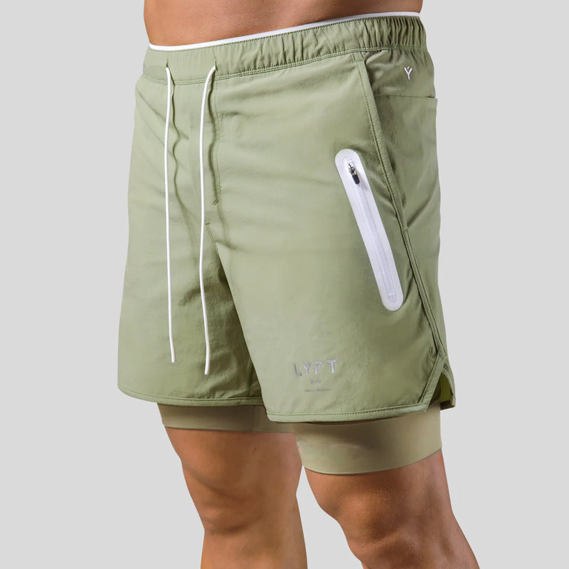 Men’s Summer Sports & Beach Shorts – Quick-Dry Polyester, Moisture-Wicking, Fitness & Running Wear - Daily Goods