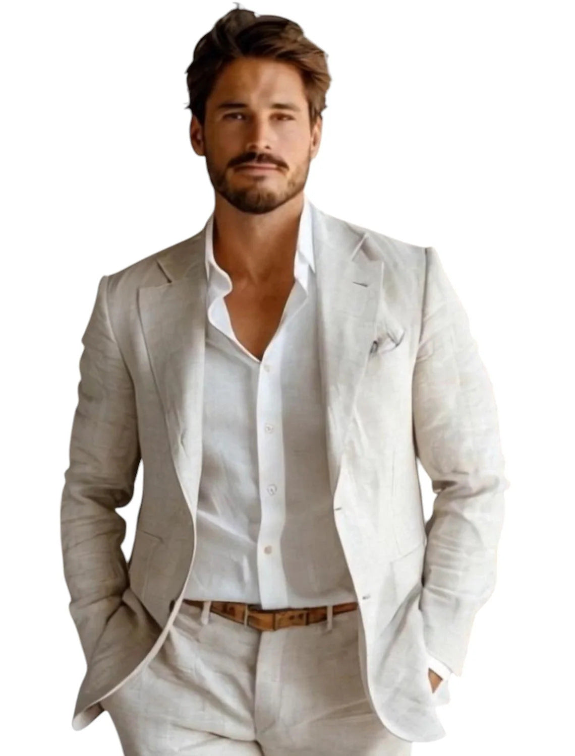 Men’s Solid-Color Polyester Jacket – Casual Leisure Wear, Multiple Color Options, Graphic Customizable - Daily Goods