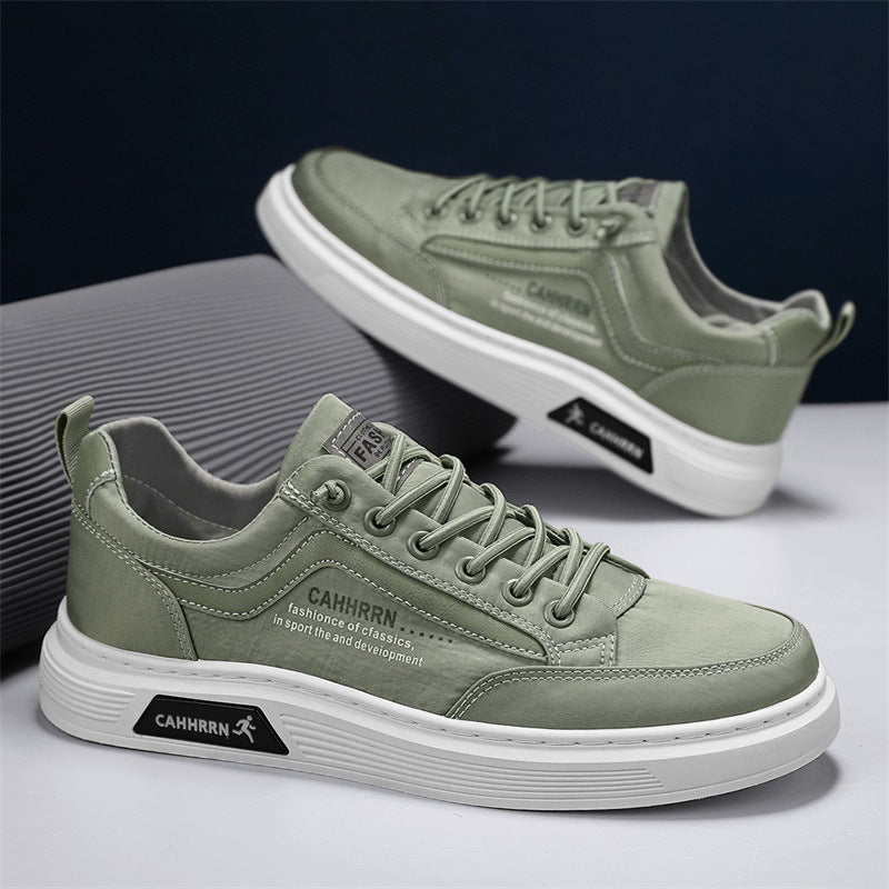 Men’s Low-Top Board Shoes – Casual Elastic Band Sneakers - Daily Goods