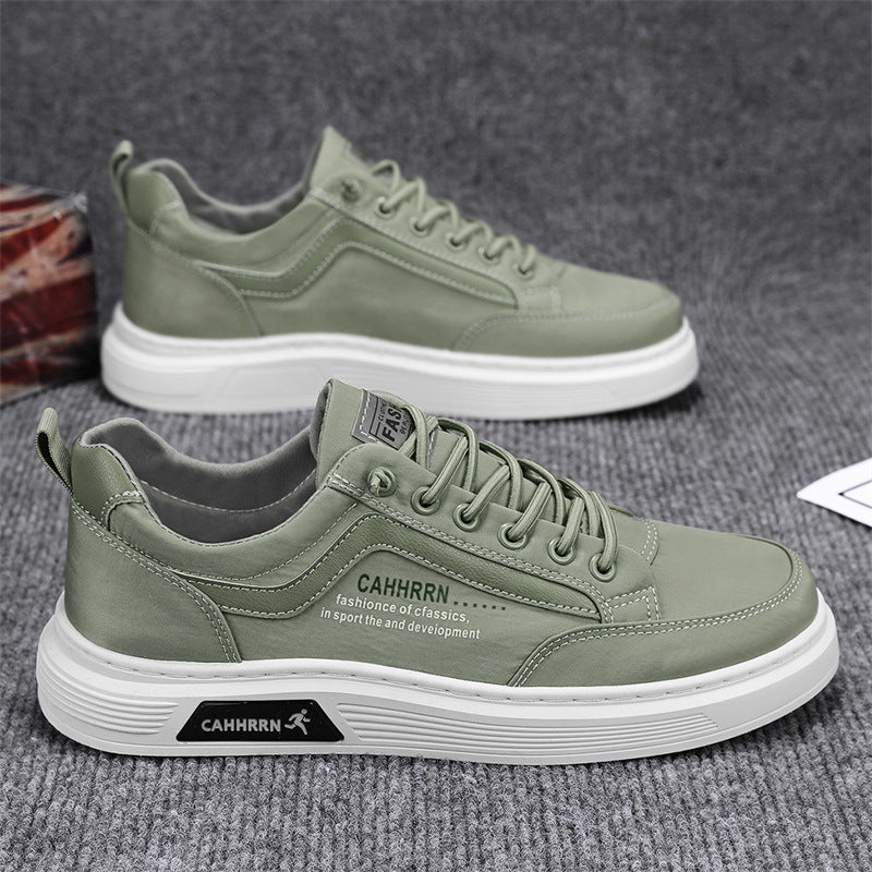 Men’s Low-Top Board Shoes – Casual Elastic Band Sneakers - Daily Goods