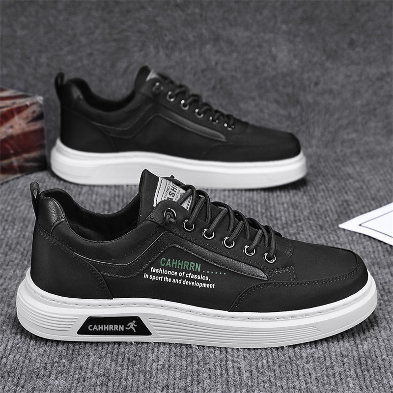Men’s Low-Top Board Shoes – Casual Elastic Band Sneakers - Daily Goods
