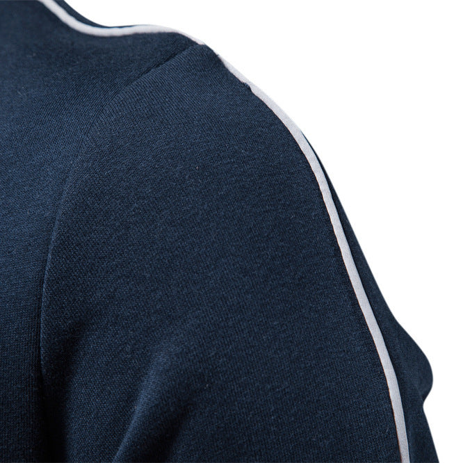 Men’s Cotton Cardigan – Loose Fit Casual Long Sleeve Knit Jacket with Straight Sleeves - Daily Goods