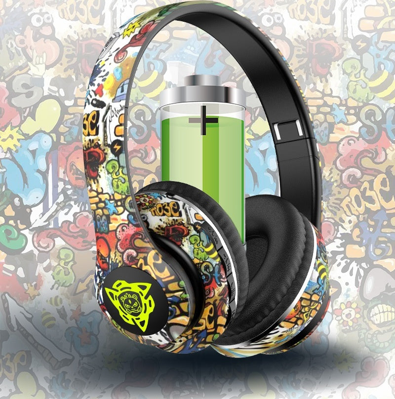 Creative Design Wireless Headset – Bluetooth, Head-Mounted Audio for Media & Calls - Daily Goods