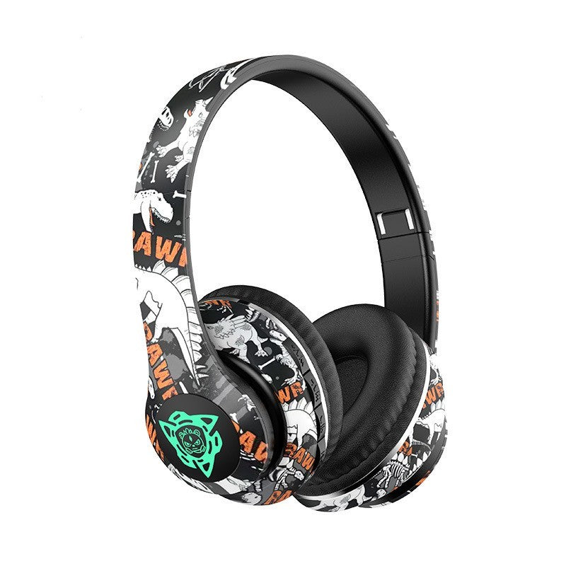 Creative Design Wireless Headset – Bluetooth, Head-Mounted Audio for Media & Calls - Daily Goods