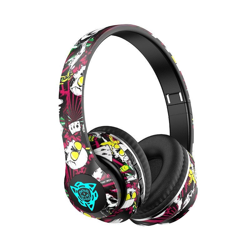 Creative Design Wireless Headset – Bluetooth, Head-Mounted Audio for Media & Calls - Daily Goods