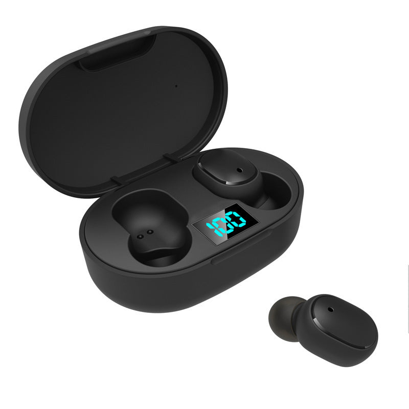 Bluetooth 5.0 In-Ear Headphones – Stereo Sound, 10M Range, 4-Hour Call Time, Matte Finish | 45mAh Battery, 300mAh Charging Case - Daily Goods