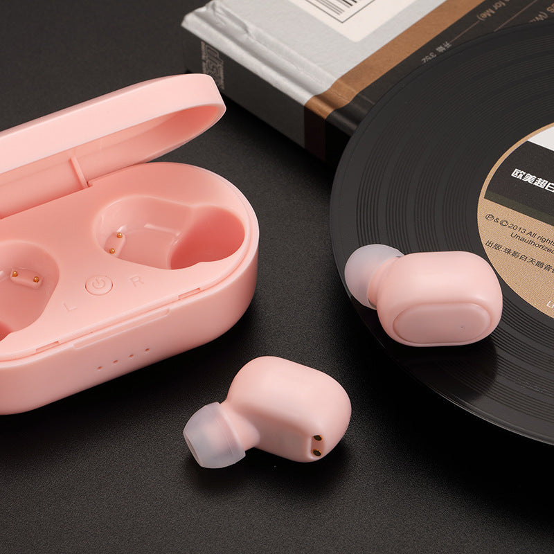 Bluetooth 5.0 In-Ear Headphones – Stereo Sound, 10M Range, 4-Hour Call Time, Matte Finish | 45mAh Battery, 300mAh Charging Case - Daily Goods