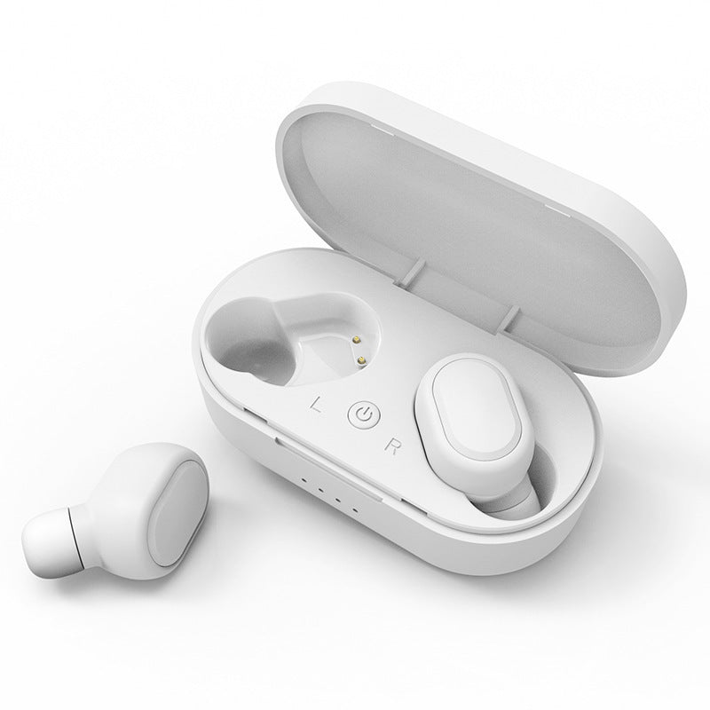 Bluetooth 5.0 In-Ear Headphones – Stereo Sound, 10M Range, 4-Hour Call Time, Matte Finish | 45mAh Battery, 300mAh Charging Case - Daily Goods