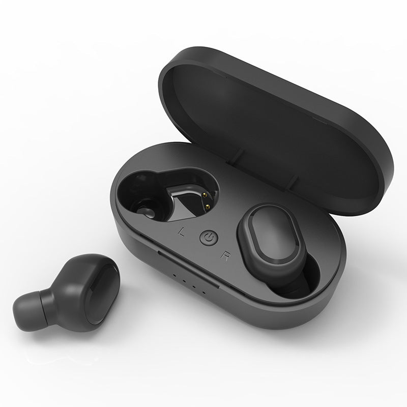 Bluetooth 5.0 In-Ear Headphones – Stereo Sound, 10M Range, 4-Hour Call Time, Matte Finish | 45mAh Battery, 300mAh Charging Case - Daily Goods