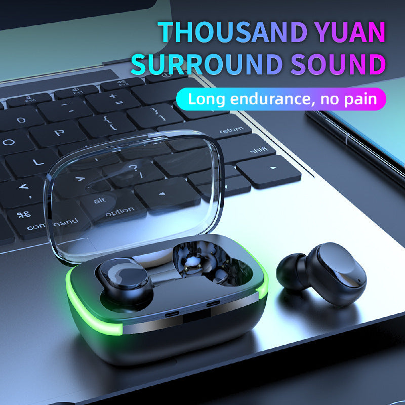 Bluetooth 5.0 Wireless Earbuds – Stereo In-Ear Headphones with Battery Display - Daily Goods