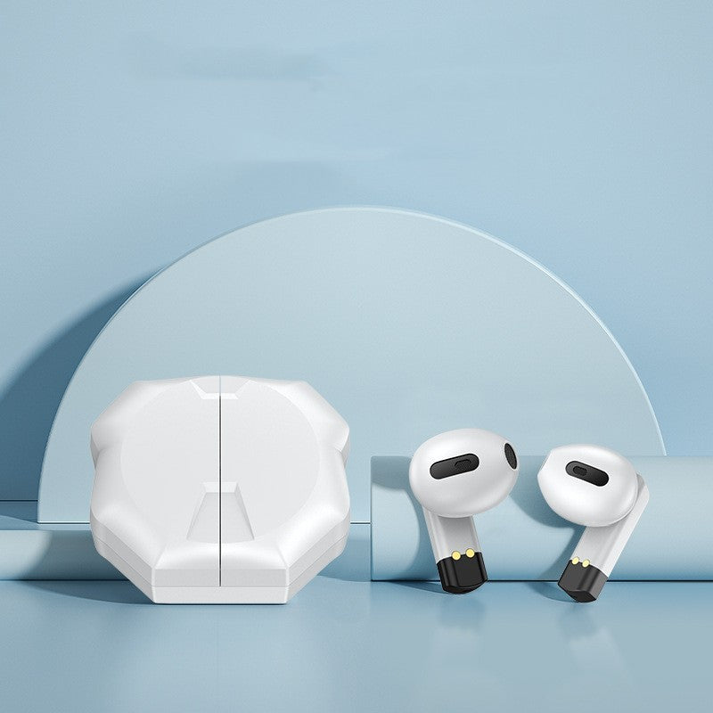 Bluetooth 5.1 Wireless Earplugs with Multi-Point Connection, NFC, Voice Control & Power Display | Stereo Sound, 15m Range | Black & White - Daily Goods